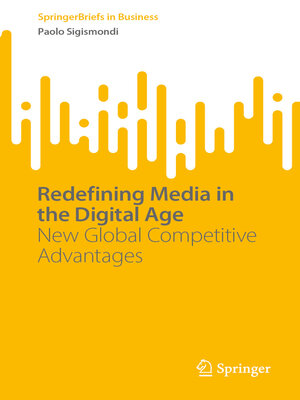 cover image of Redefining Media in the Digital Age